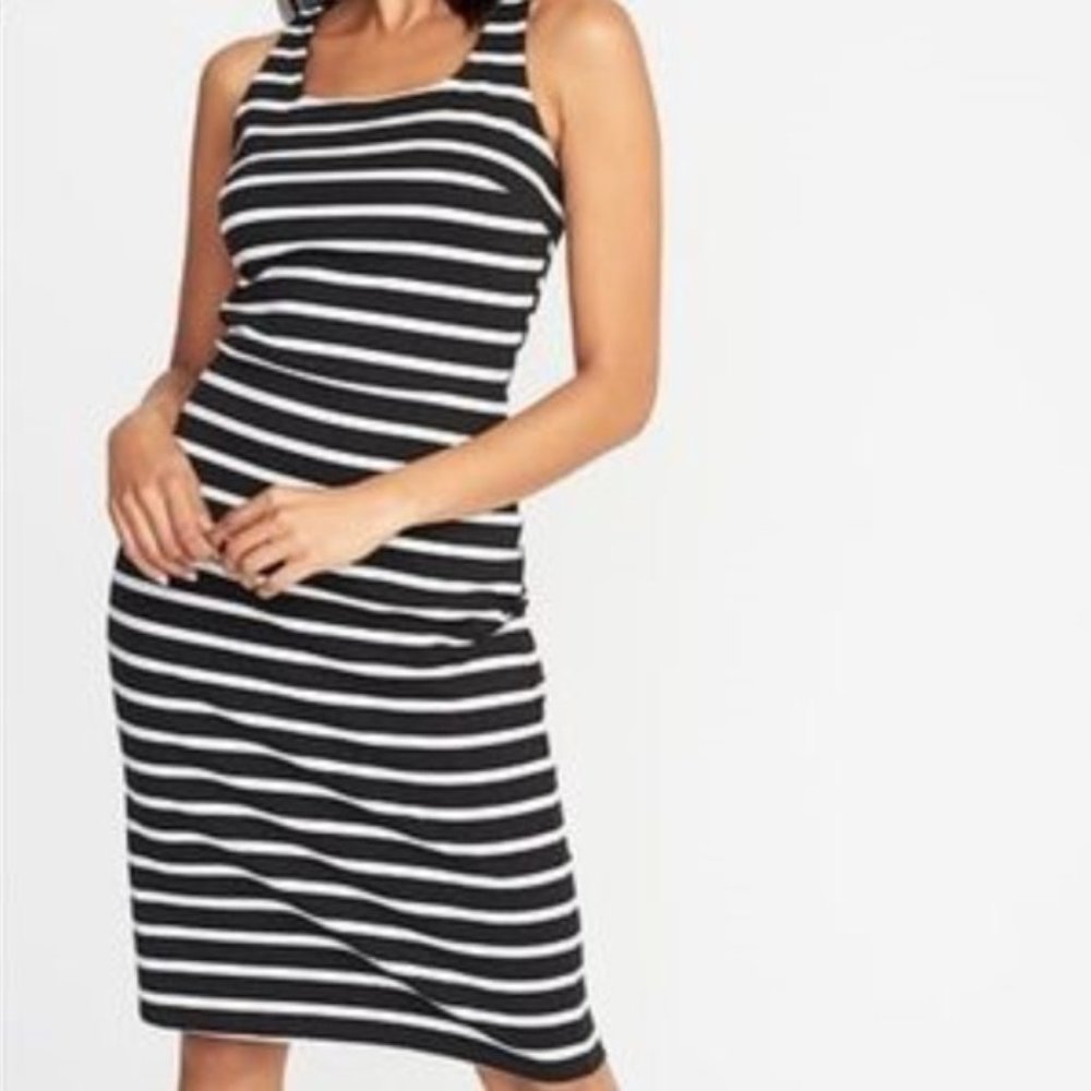 Striped Shift Dress